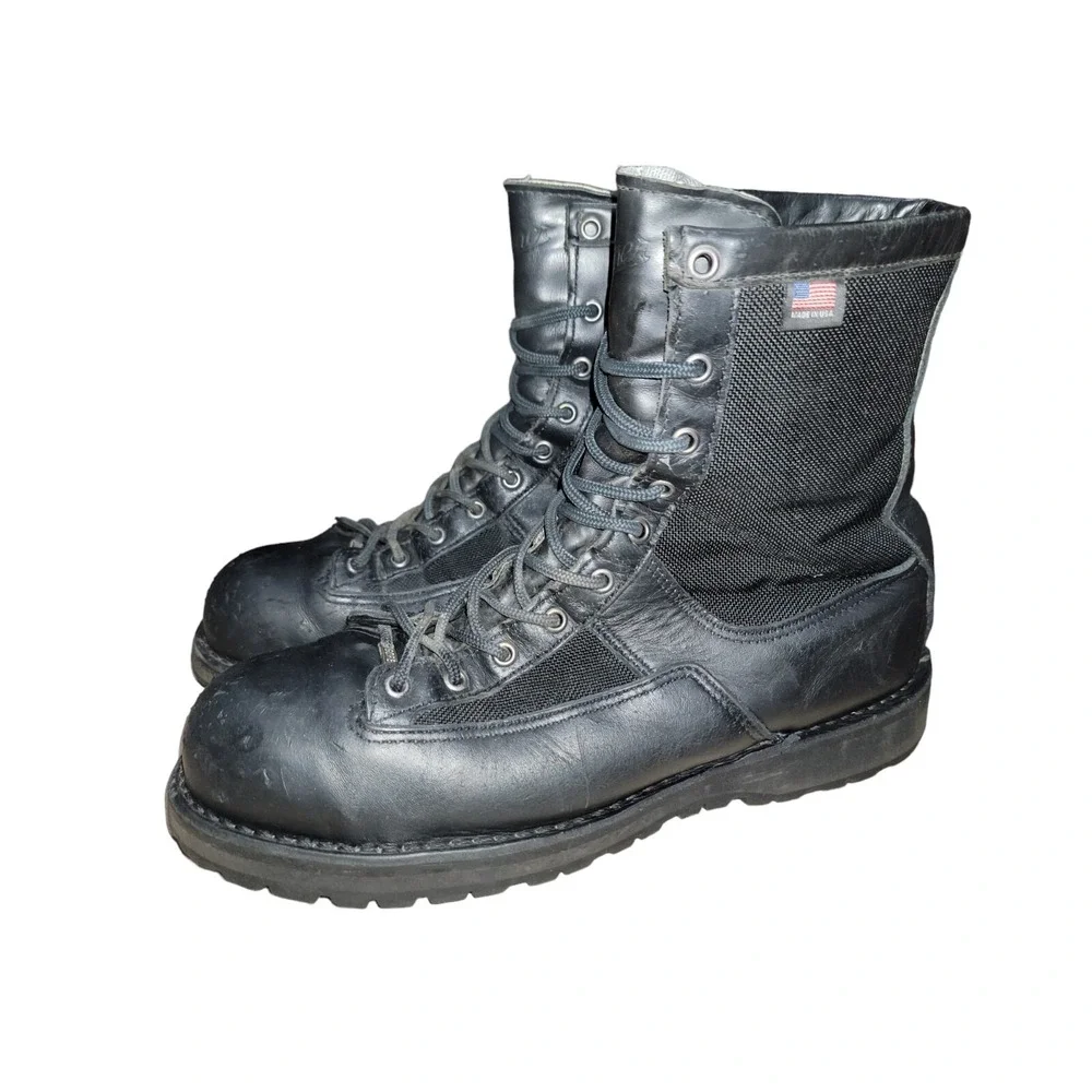 Danner‎ Acadia 22500 Men's Black Steel Toe Gore-Tex Leather Boots 12EE USA Made